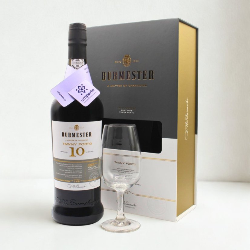 Burmester set Tawny 10 Year Old + 1 sklenička