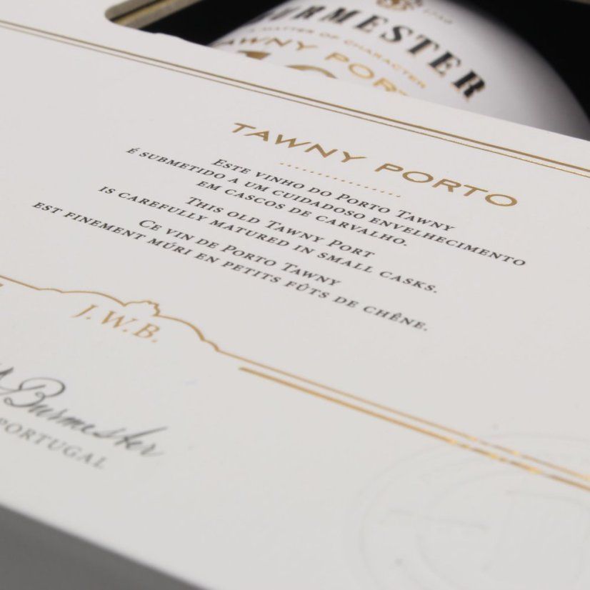 Burmester set Tawny 10 Year Old + 1 sklenička