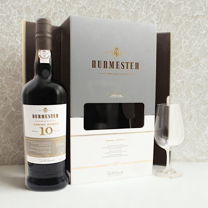 Burmester set Tawny 10 Year Old + 1 sklenička